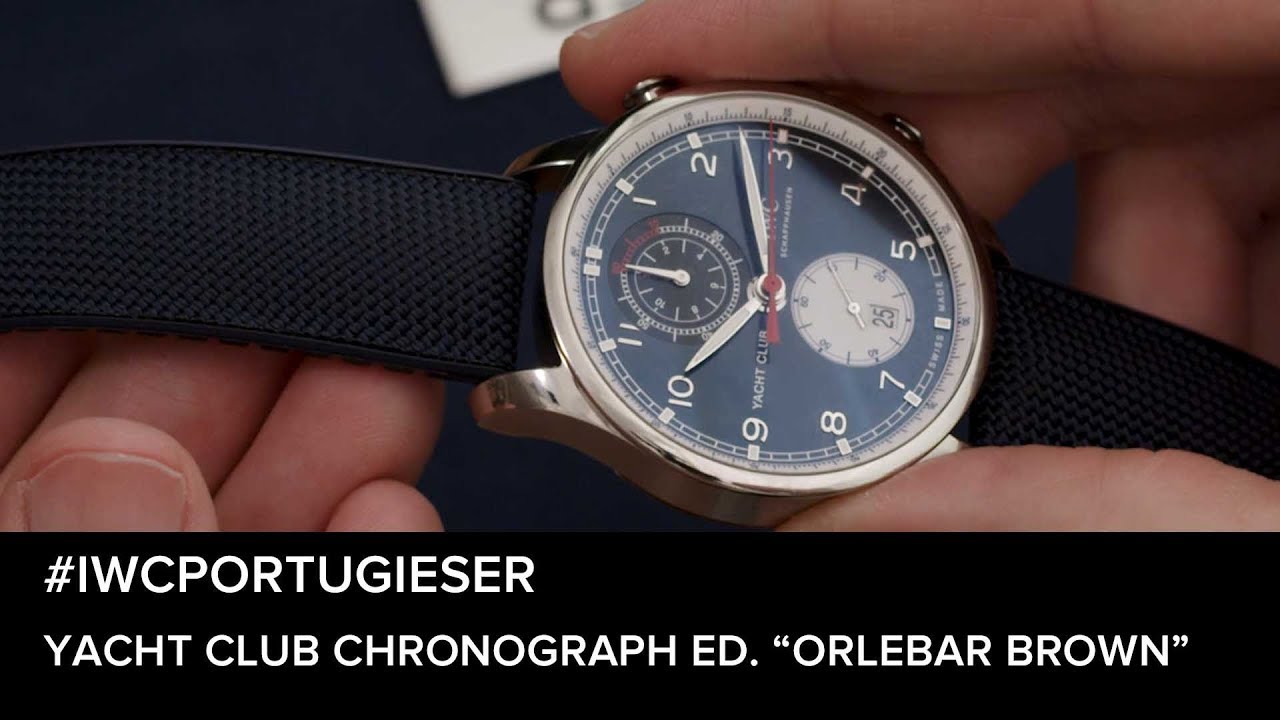 #IWC Watch Guide: The Portugieser Yacht Club Chronograph Edition Orlebar Brown #IWCPortugieser