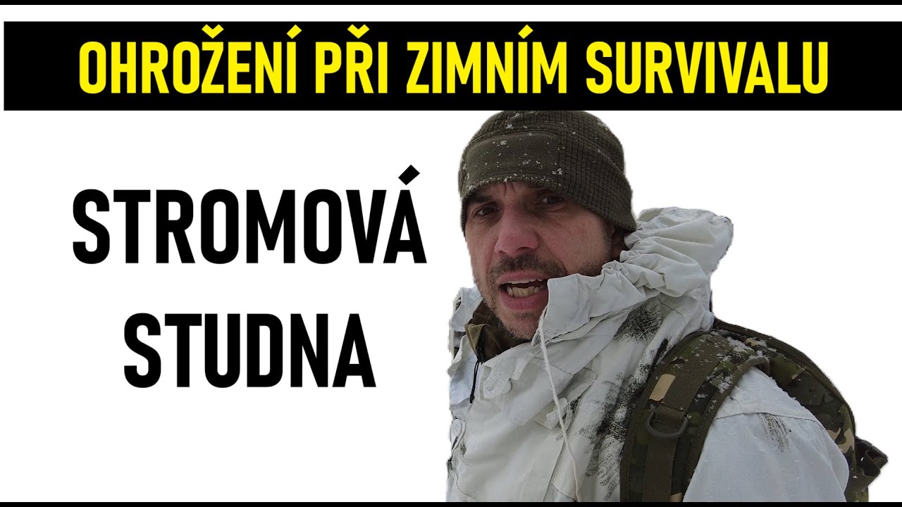 STROMOVÁ STUDNA - Nebezpečná past při zimním SURVIVALU /Tree Well Rescue/