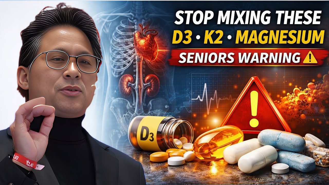 Critical Alert for Seniors: Stop Mixing D3, K2 & Magnesium Glycinate Wrongly | Dr. William Li