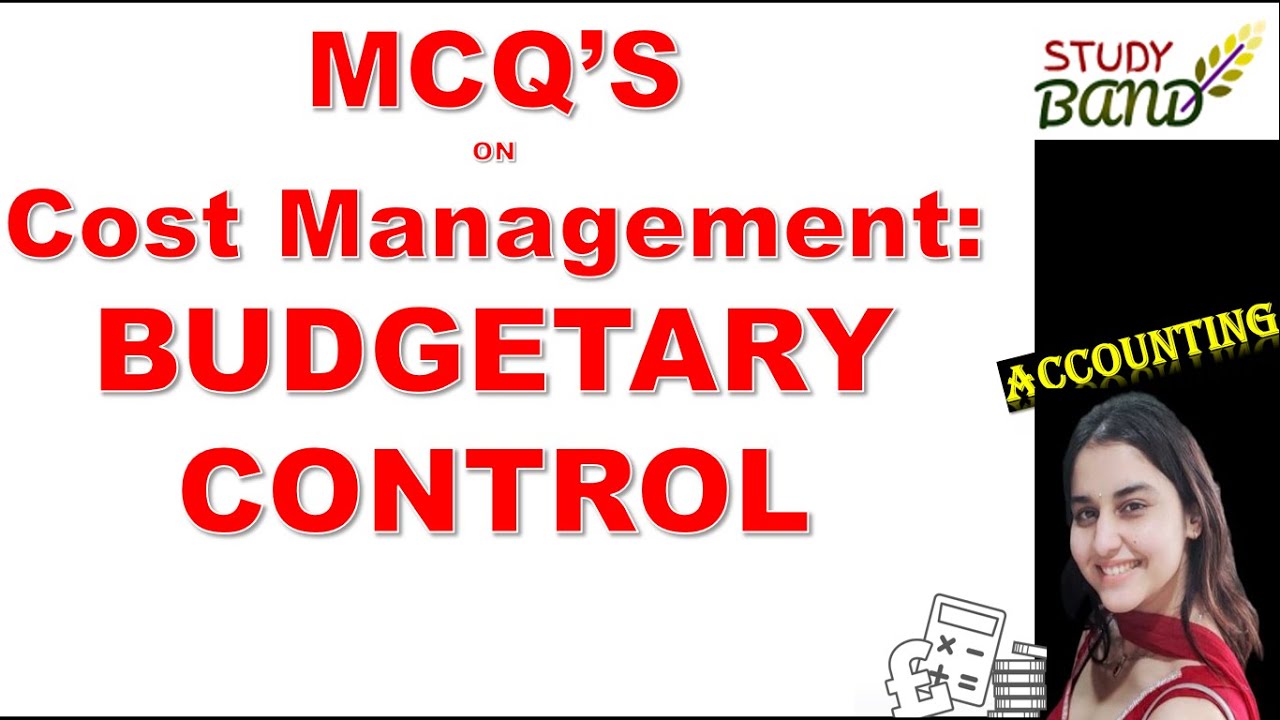Lec-59 MCQs ON BUDGETARY CONTROL I COST MANAGEMENT I JKSSB FAA  I ACCOUNTANCY JKSSB  I ACCOUNTS I