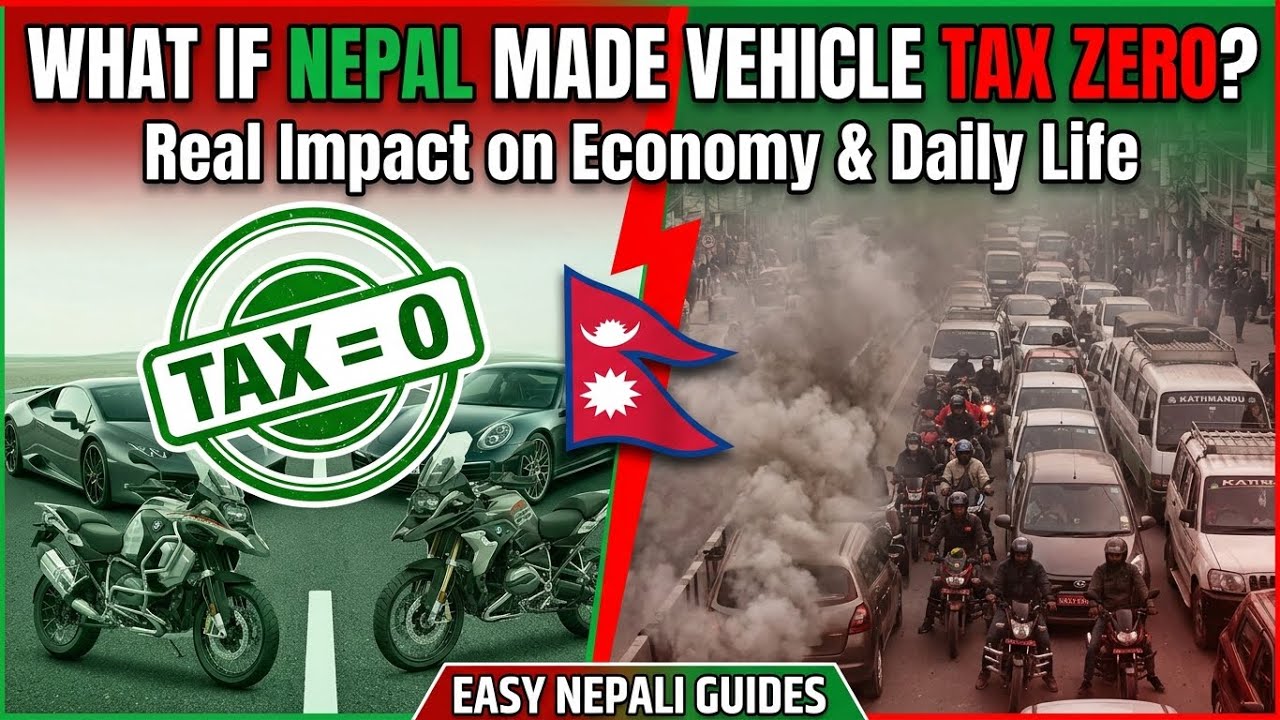 What If Nepal Made All Vehicle Taxes Zero? (Real Impact on Economy, Roads & People)
