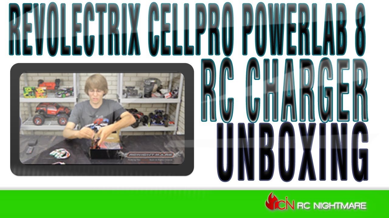 Revolectrix Cellpro PowerLab 8 RC Charger Unboxing