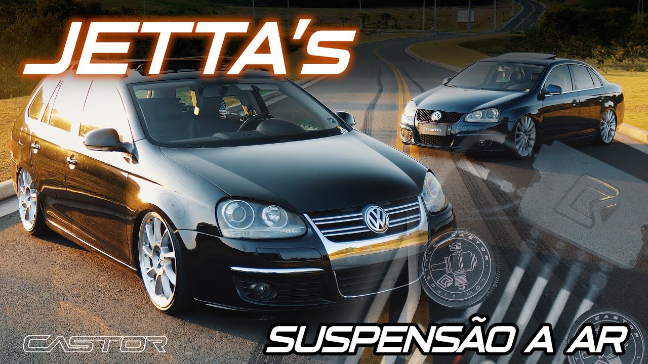 FLATTANK | Dupla de JETTAS 2.5 com Suspensão a Ar Castor!