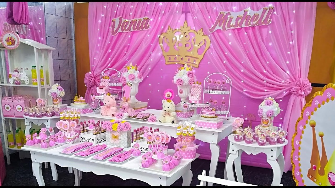 Decoración Tema  Corona, reina, princesa, temática  para niñas, Crown decoration