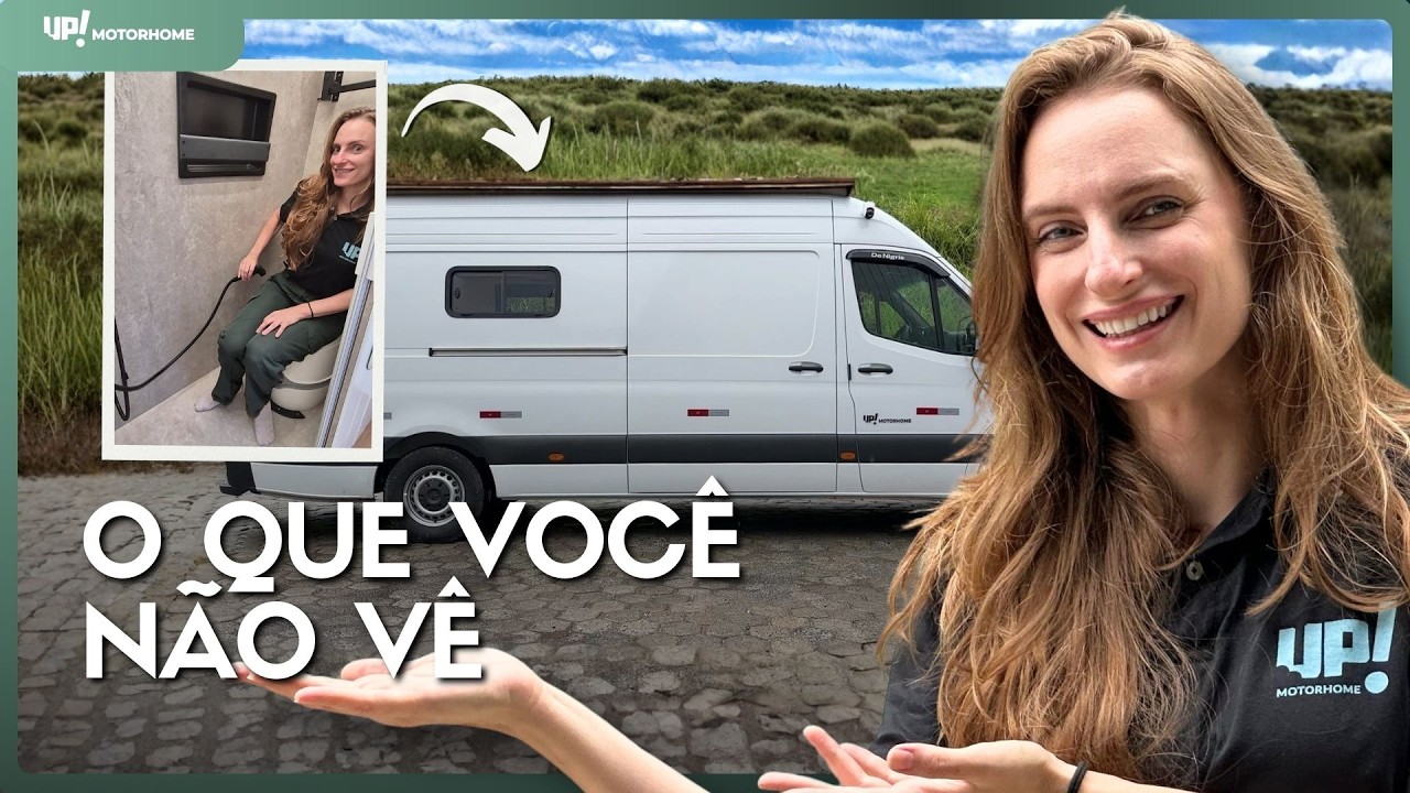 Por trás do BANHEIRO GIGANTE dos MOTORHOMES da UP! | Por que fazemos assim?