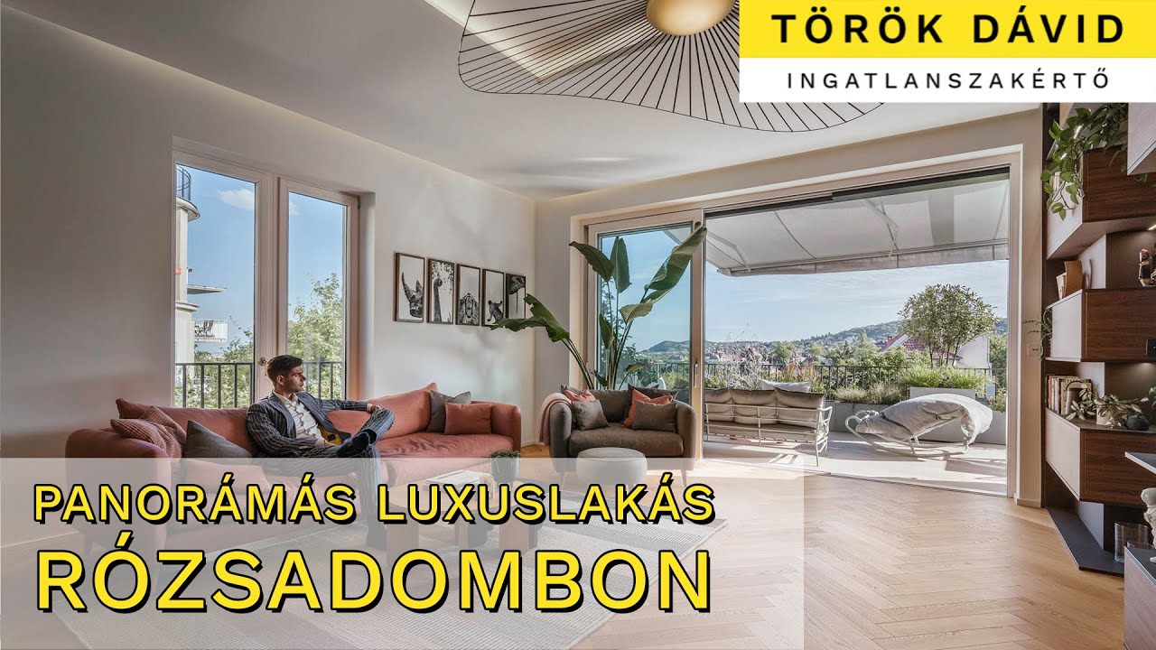 Panorámás luxuslakás Rózsadombon I Budapest I II. Kerület I Eladó I Ingatlan