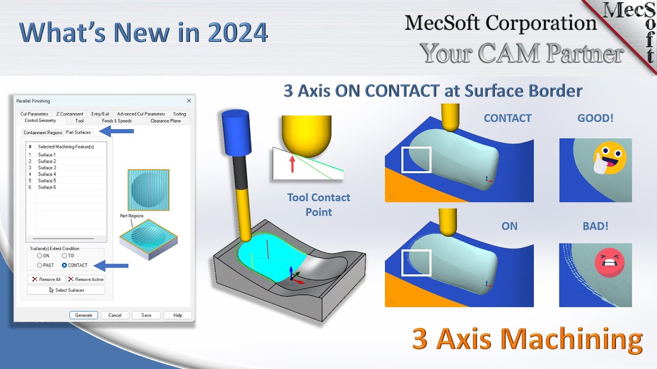 What's New in MecSoft CAM 2024