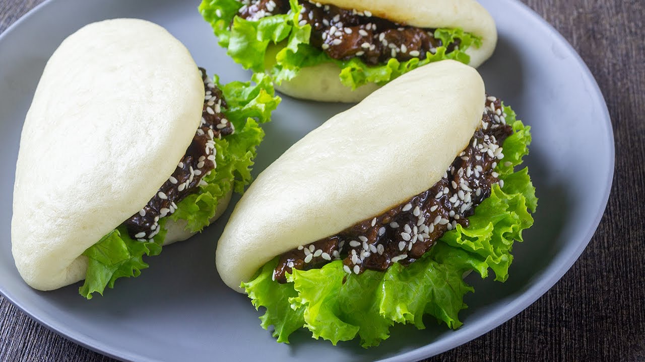 Tips Agar Bakpao PUTIH, MULUS, EMPUK! Resep BAKPAO LIPAT AYAM KECAP