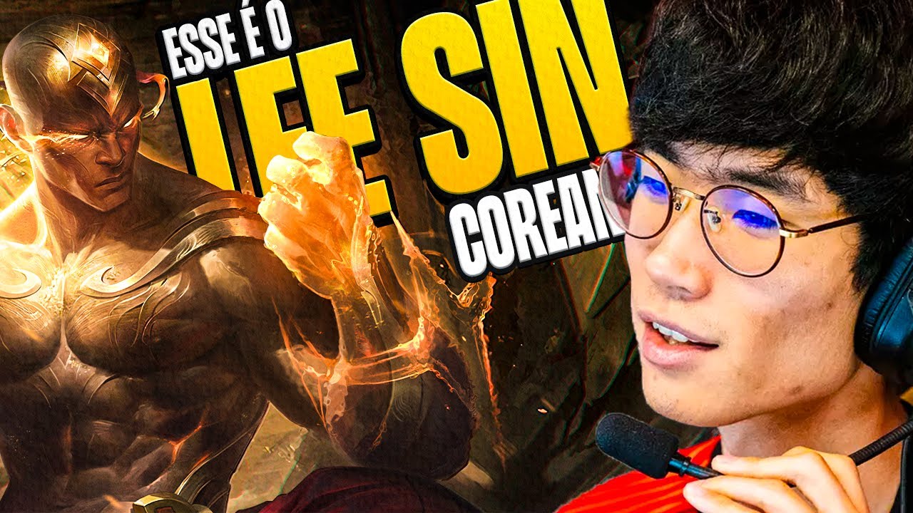O MEU LEE SIN BATE MAIS FORTE!!