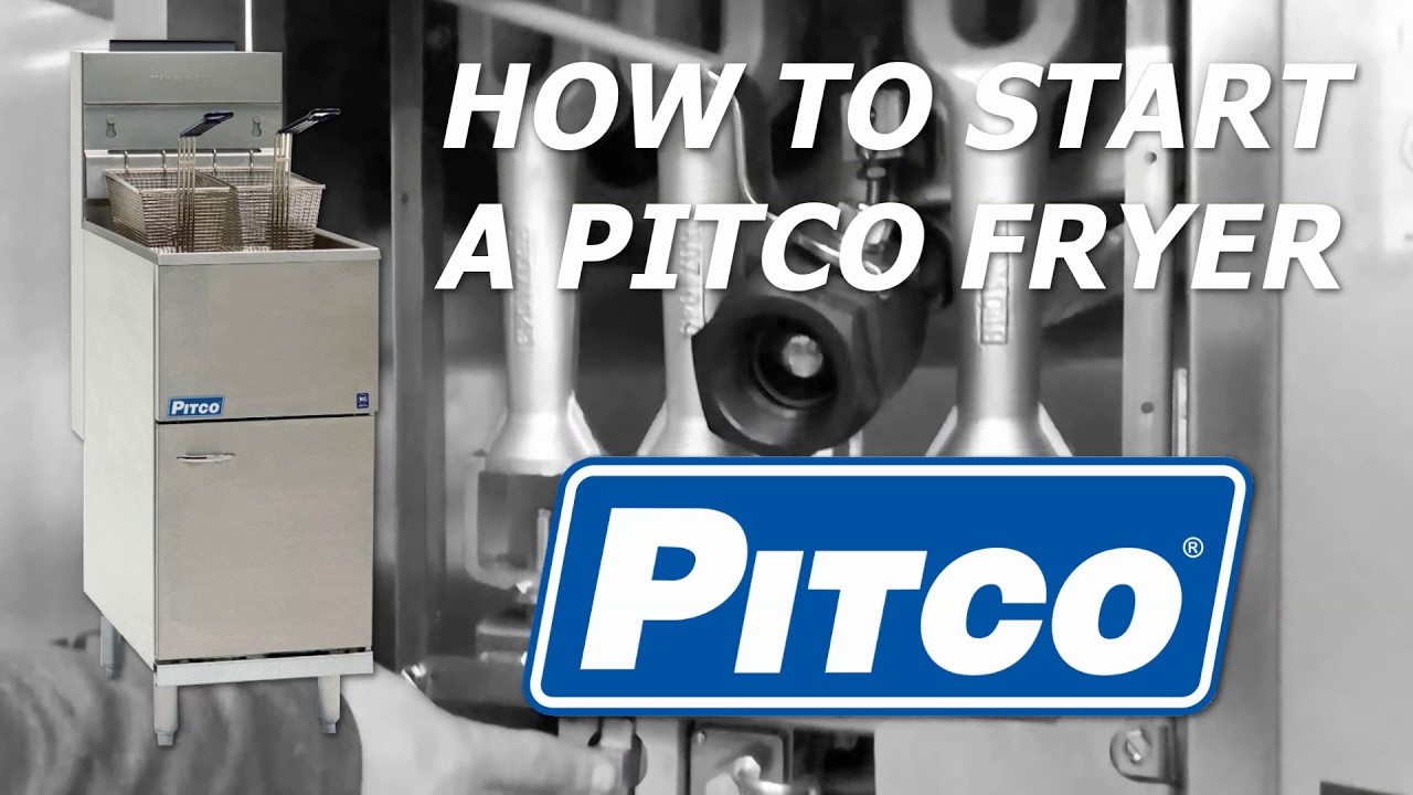 Как запустить газовую фритюрницу Pitco