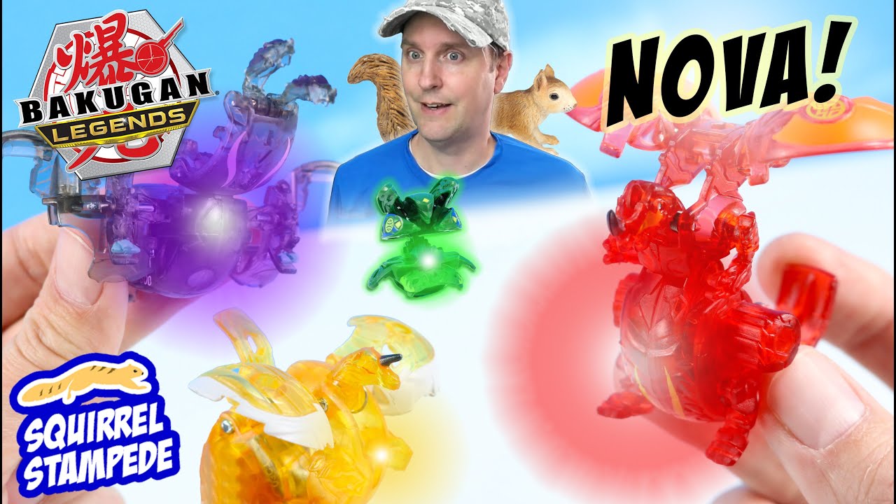 Bakugan LEGENDS 2023 Nova Dragonoid v Nillious Review Light-Up!