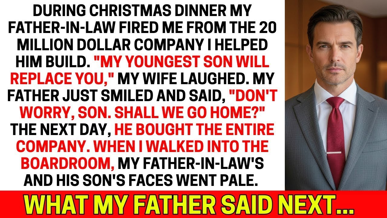 I Got Fired During Christmas Dinner. Next Day My Father Bought The Entire Company.