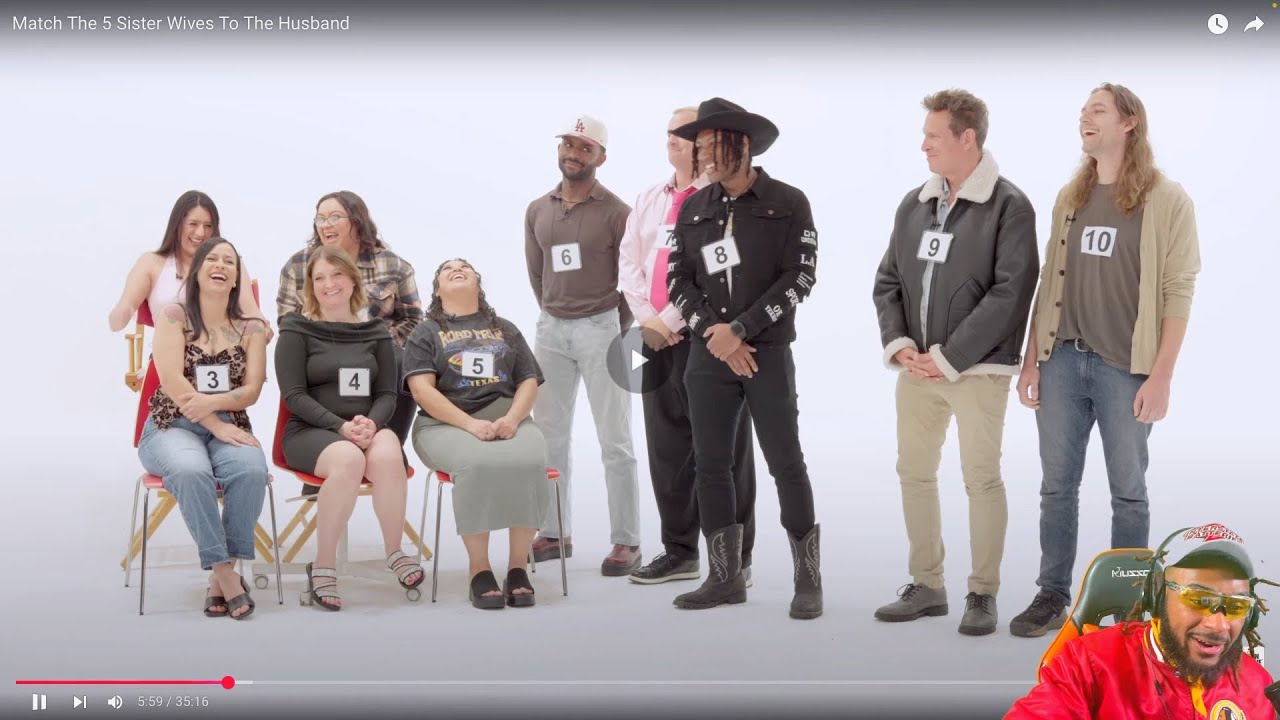 Match The 5 Sister Wives To The Husband REACTION!