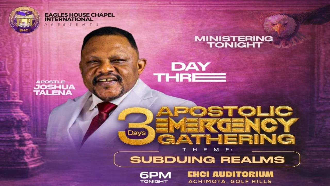 3 Days Apostolic Emergency Gathering Day Three||04.03.26|| EHCI HEADQUARTERS||