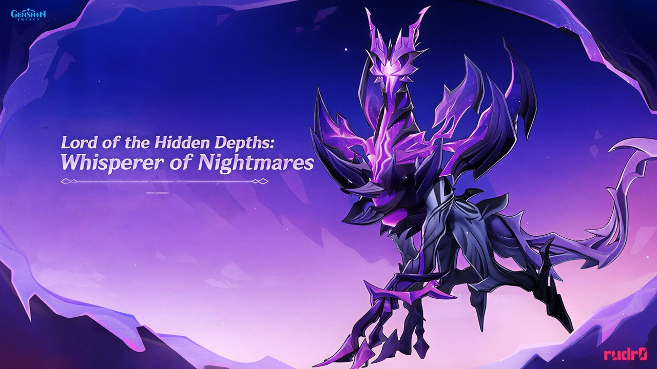 Lord of the Hidden Depths: Whisper of Nightmares Theme ost | Genshin Impact Luna iv
