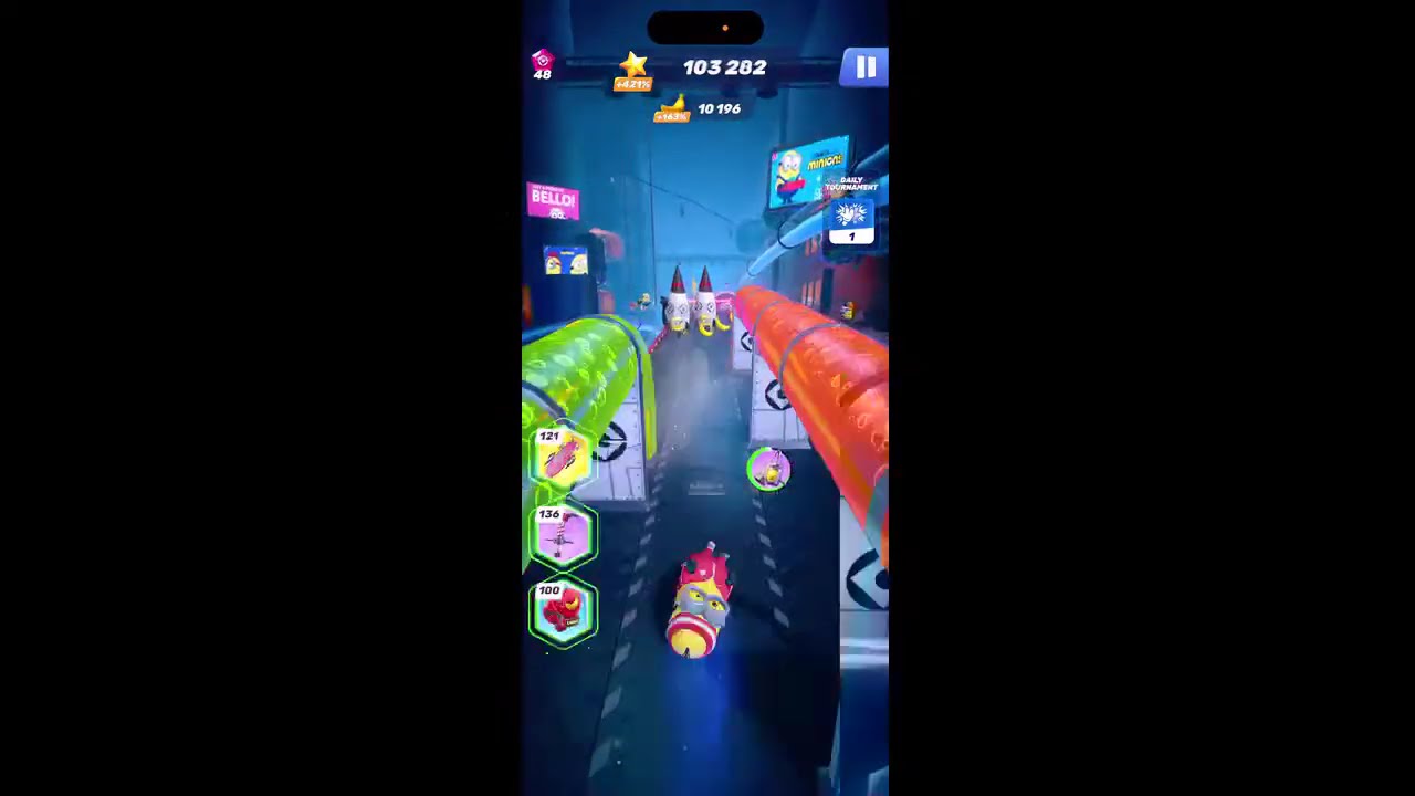Minion Rush while talking about Minions 3 trailer