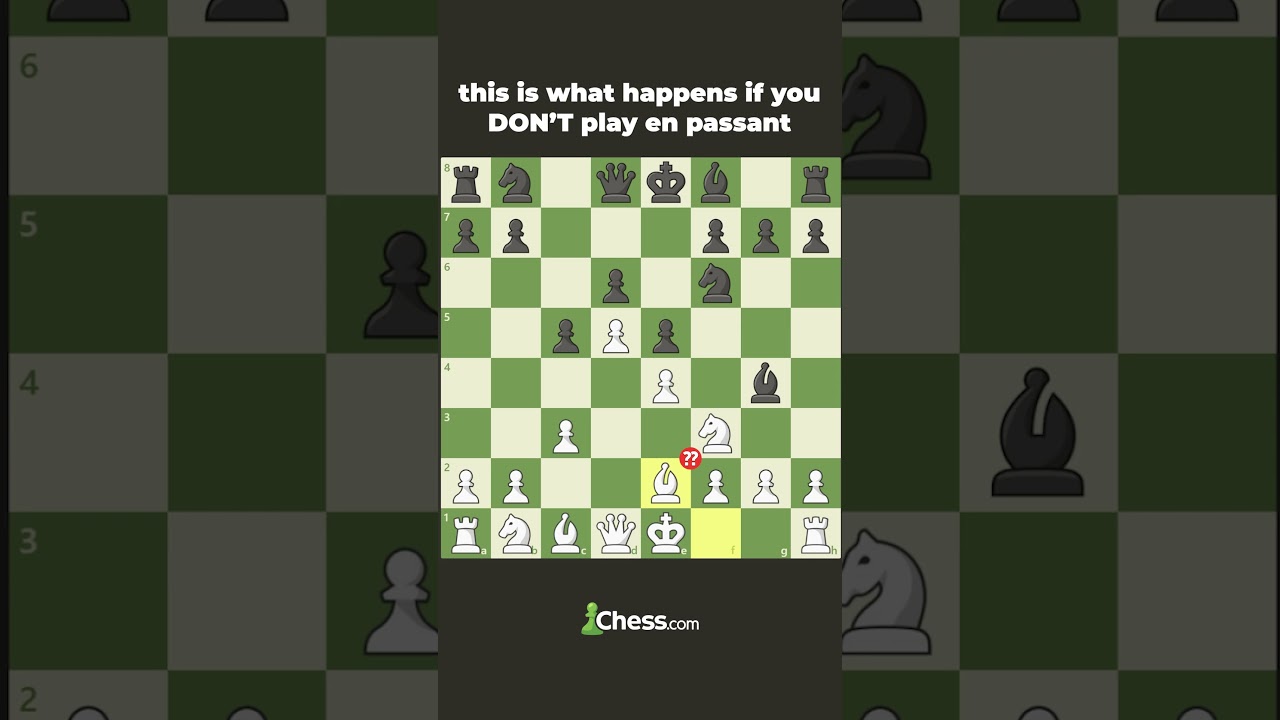 This Is What Happens If You Don't Play En Passant