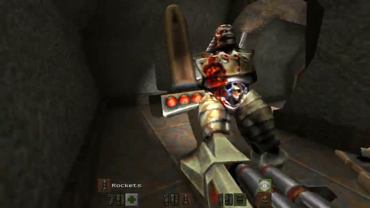 Quake 2: The Reckoning - Intelligence Center 100% Kills, 100% Secrets
