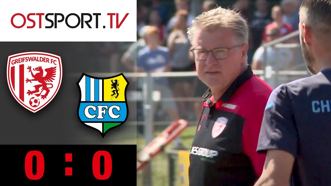 Greifswald und Kroos punkten vor Traumkulisse: Greifswalder FC - Chemnitz 0:0 | Regionalliga Nordost