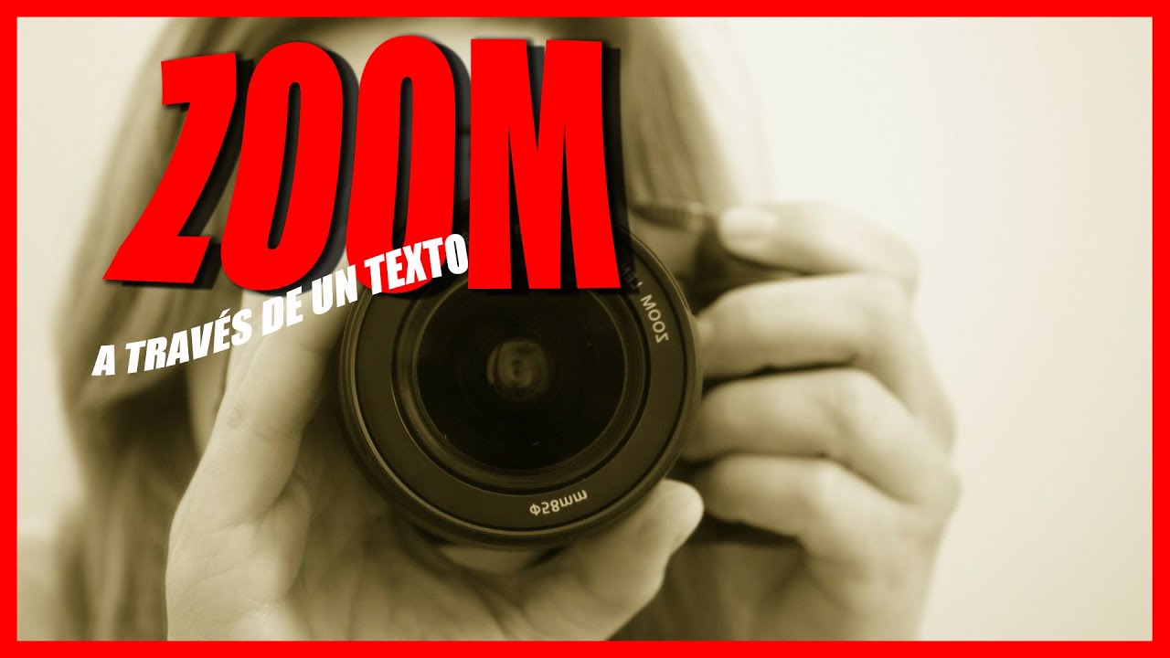 Como hacer Efecto Zoom a trav&eacute;s de un texto con Filmora 9🎬