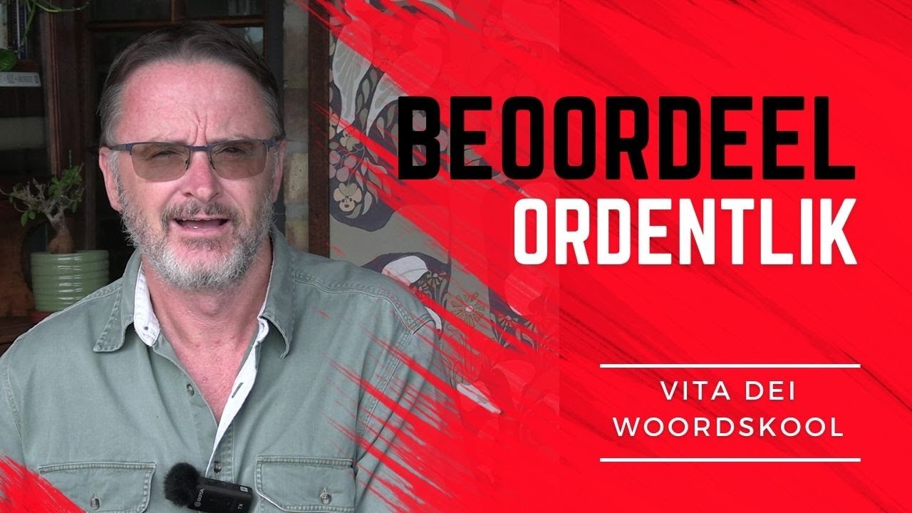 Beoordeel ordentlik (Jak 2:1-13) | Vita Dei 526