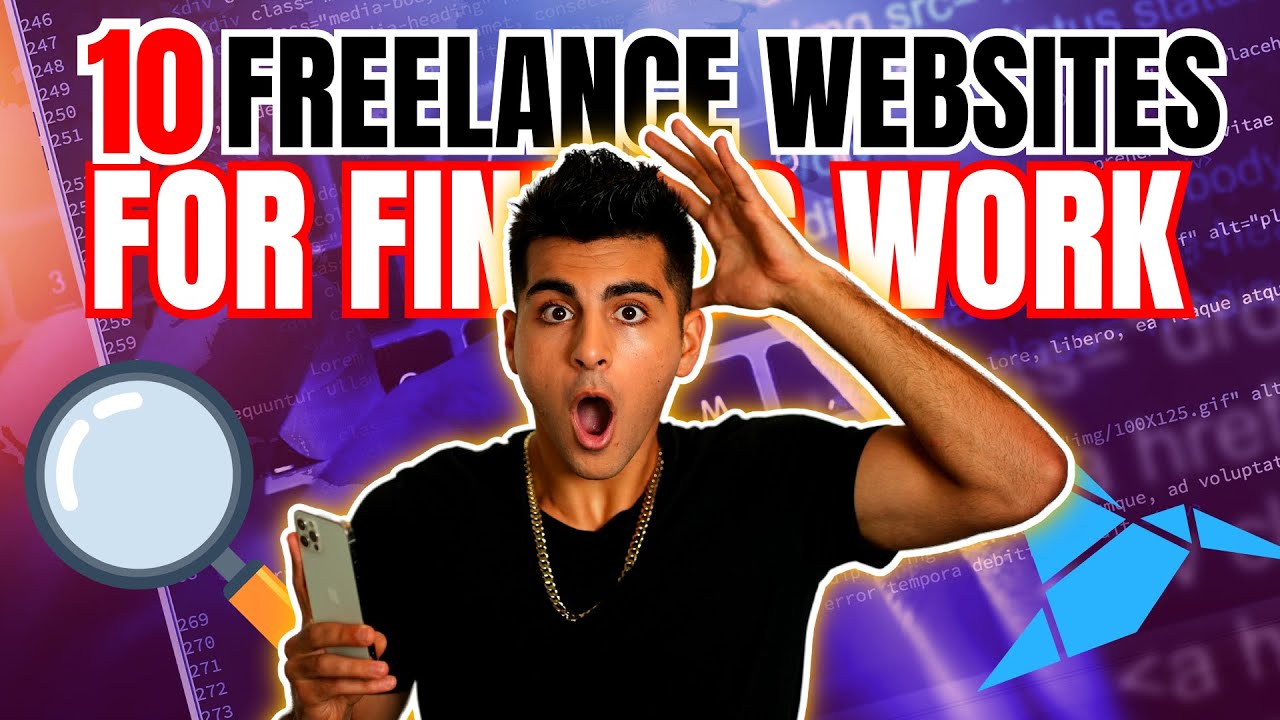 Top 10 FREELANCE websites for FINDING WORK!