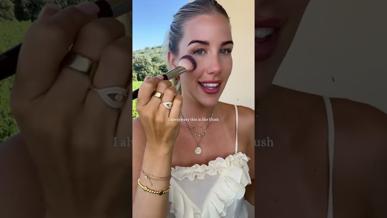 7 minute easy everyday summer makeup ✨ I could literally do this in my sleep lol #makeup