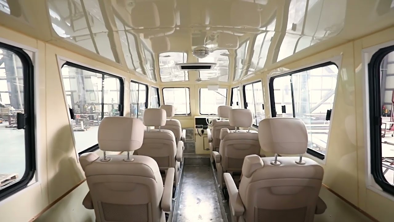 SG900P 30ft aluminum passenger boat