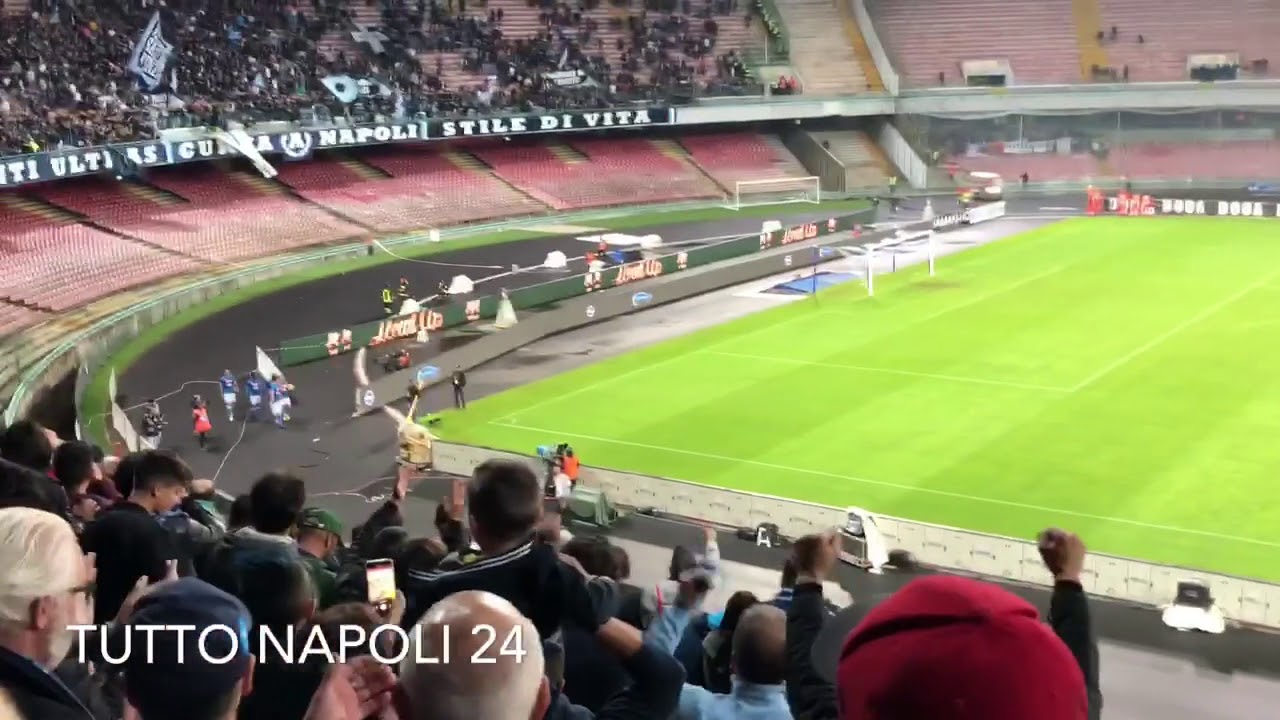 HO FATTO PARTIRE IL CORO PER MERTENS! BRIVIDI IN NAPOLI-EMPOLI 5-1