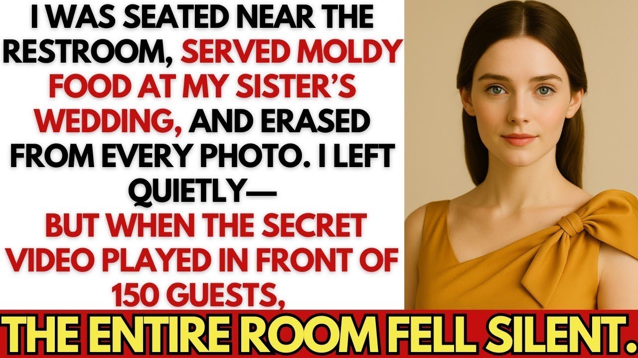 At My Sister’s Wedding, I Was Served Moldy Food—So I Walked Out And Watched Her Wedding Fall Apart.