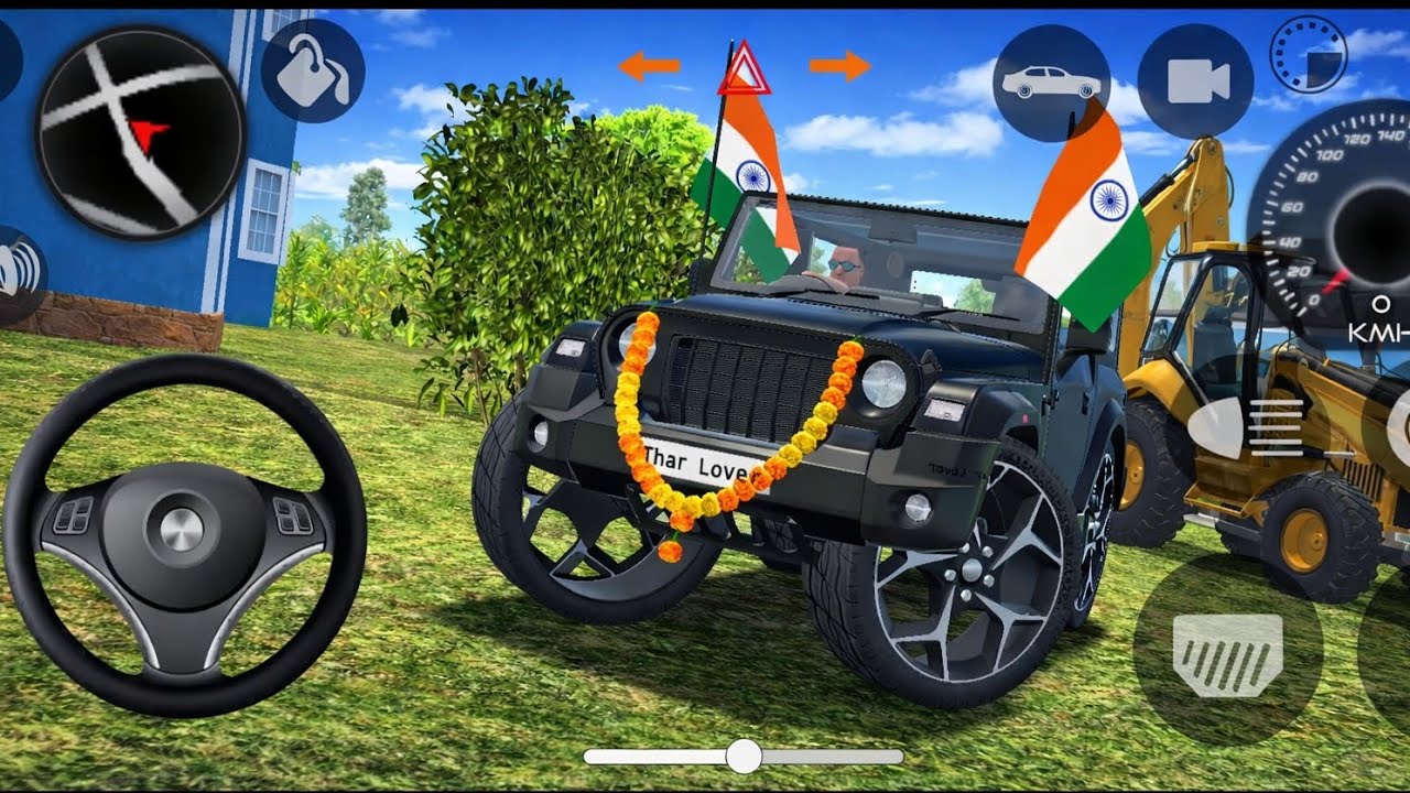 Modified Mahindra Thar Car Games: Indian Cars (Gadi Wala Game) - Car Game Android Gameplay 2026