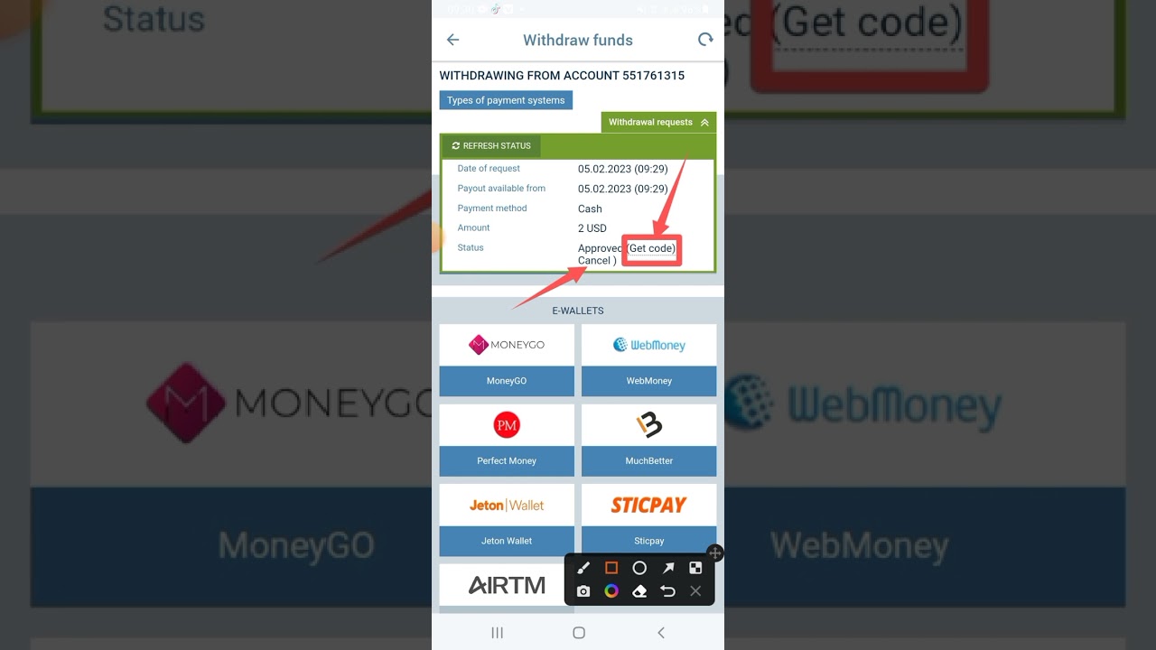 sidee lacag loo gala baxaa 1xbet adigoon qof kale u dirin.