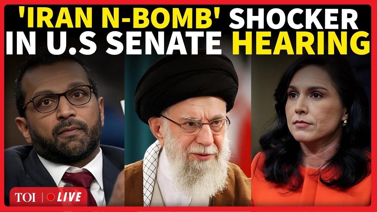 LIVE | 'Iran Nuclear Bomb...': Tulsi Gabbard SHOCKS Trump During Fiery Senate Intel Hearing | Watch