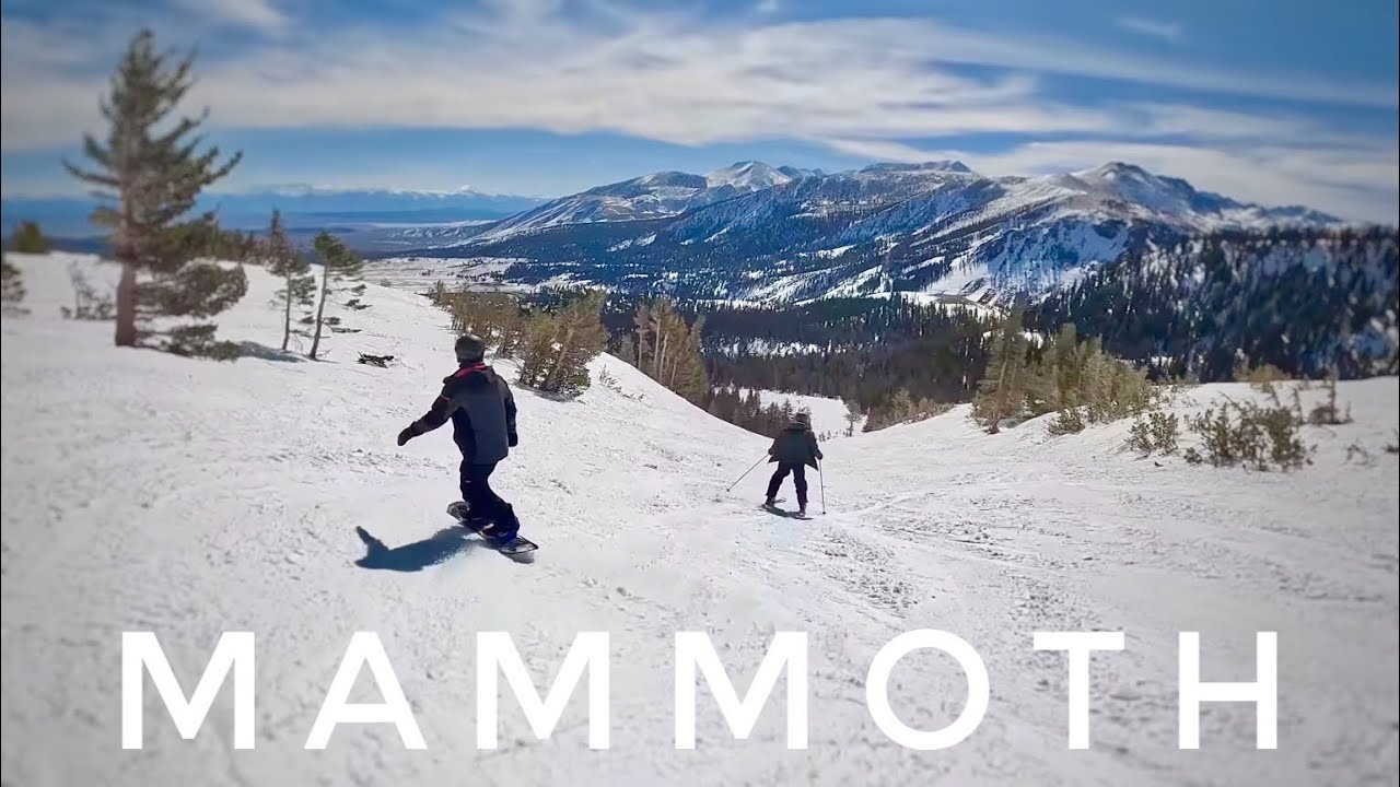 Scenic Blue Trail at Mammoth Mountain - Full POV Run 