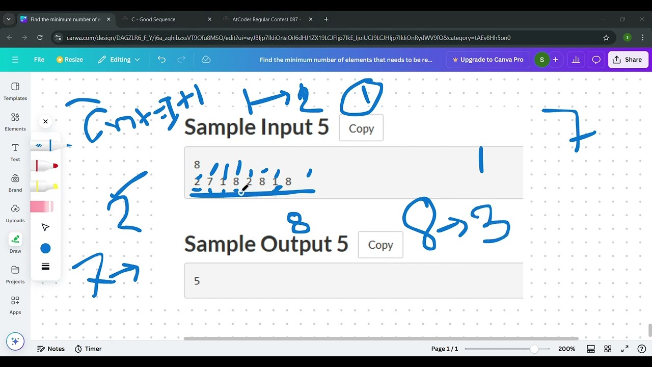 AtCoder ||  Good Sequence || EXPLANATION