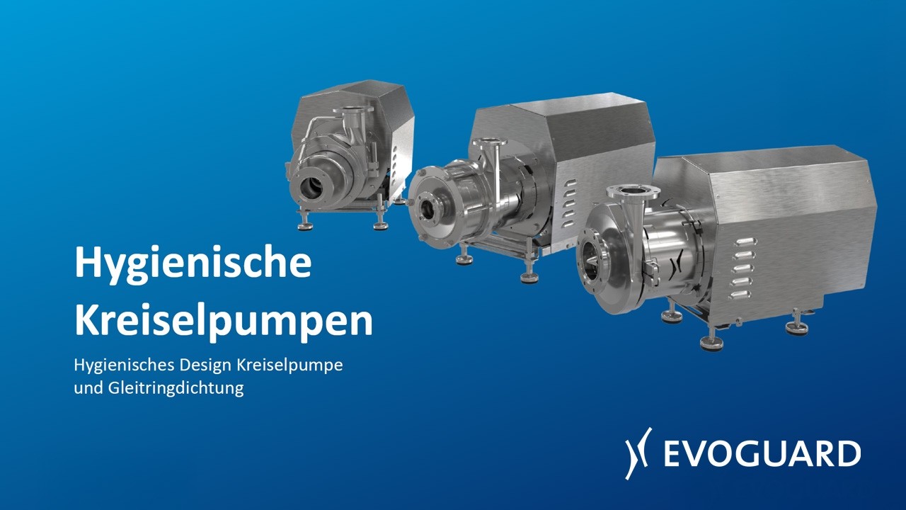 TRAILER | Hygienisches Design einer Kreiselpumpe und der Gleitringdichtung