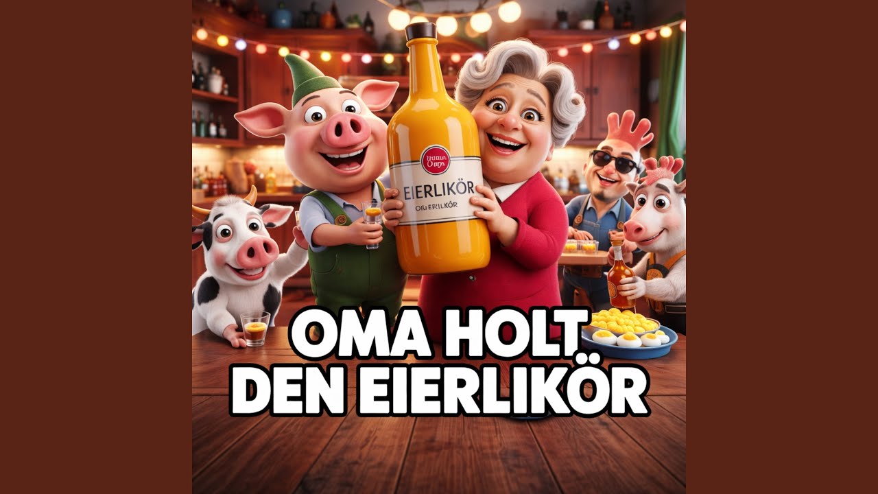Oma holt den Eierlikör