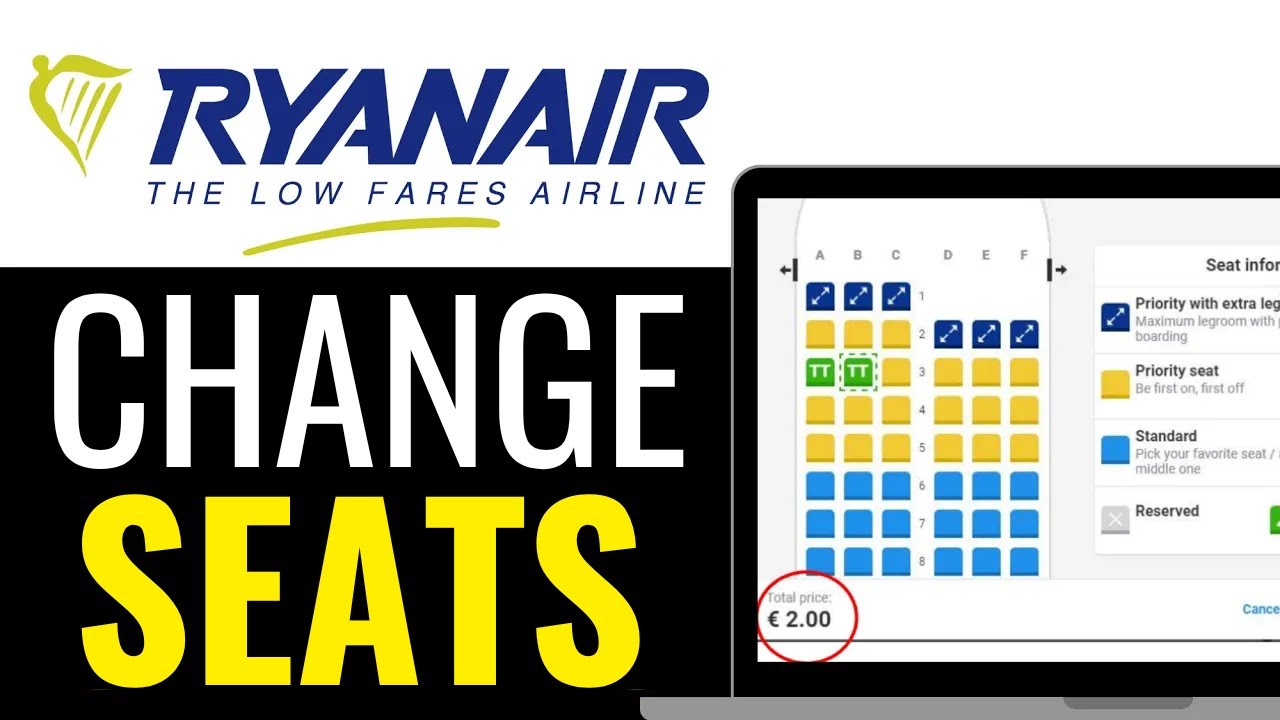 How To Change Seats On Ryanair Flight 2025 (EASILY!!!)