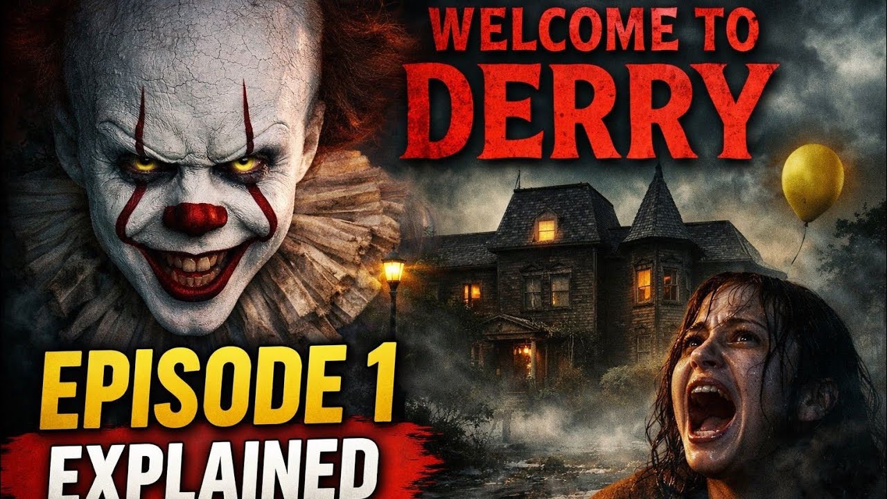 Welcome To Derry (2025) Season 1 Explained In Hindi | Khatra Ab Suru  Hoga 