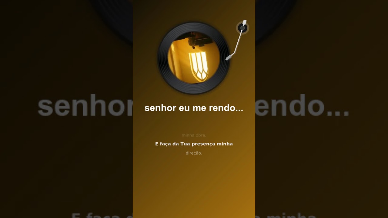 senhor eu me rendo a ti