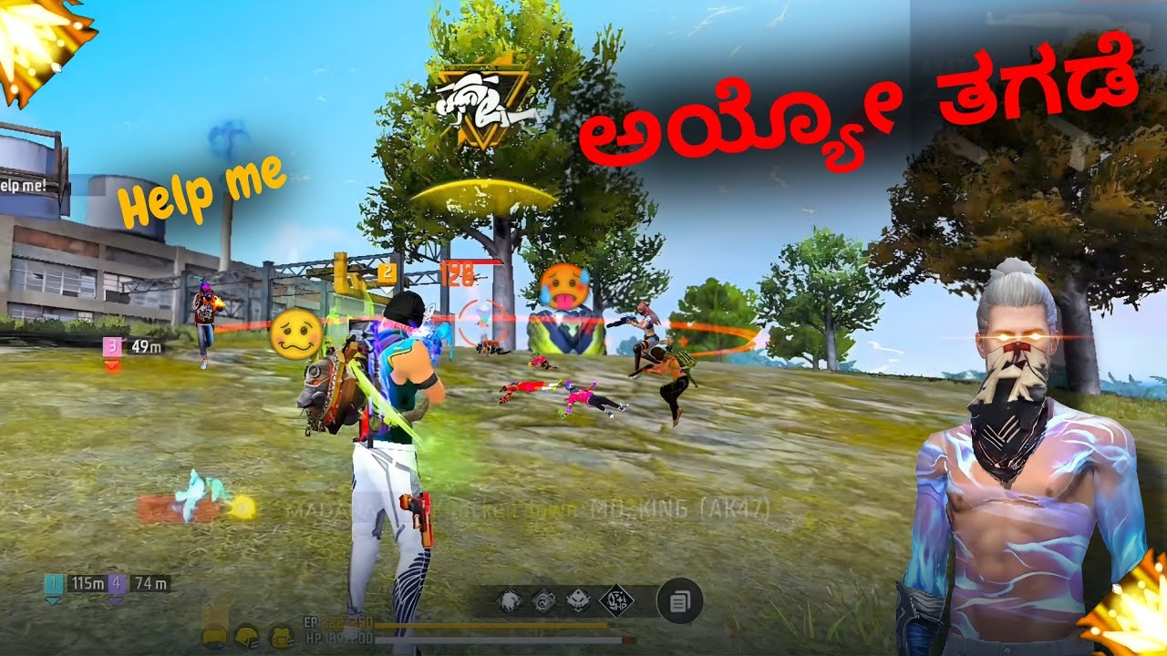 ಅಯ್ಯೋ ತಗಡೆ 😂 || Free Fire Game Play 💪 || Lohit Gamer || #freefire #kannada #thedd #garenafreefire