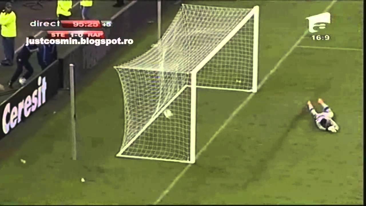 Derby: Steaua Bucuresti - Rapid Bucuresti 1-0 (Gol Alexandru Bourceanu)