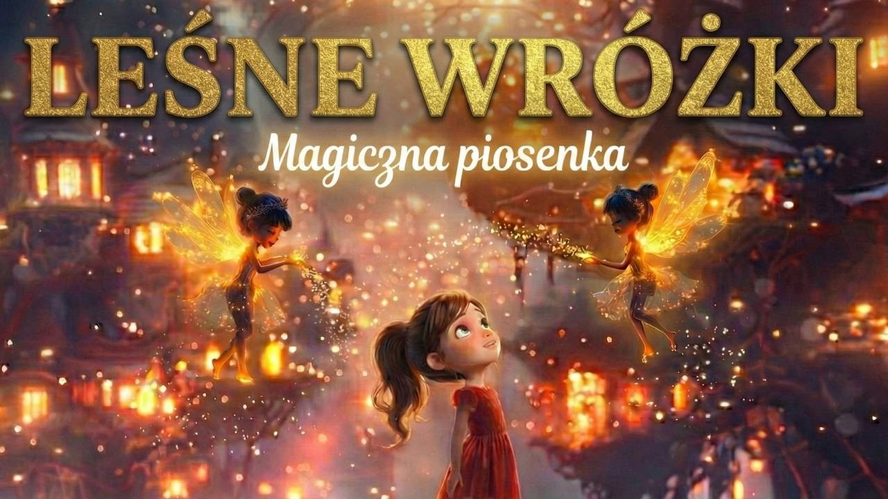 Leśne Wróżki 🧚‍♀️ Magiczna piosenka o gwiazdkach i czarach dla dzieci