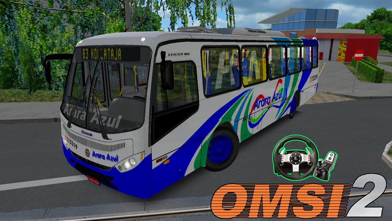 [OMSI 2] Marcopolo Senior-Midi MB-OF1519 l VIAGEM COMPLETA DA LINHA 63  VIAÇÃO ARARA AZUL