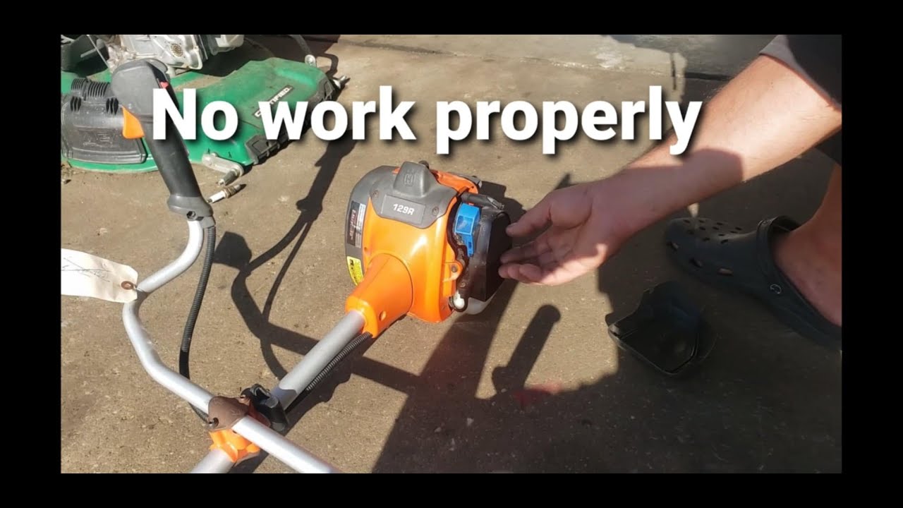 Husqvarna 129R troubleshoot