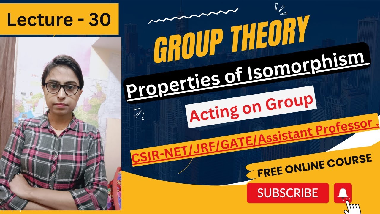 Properties of Isomorphism Acting on  Group | Group Theory | Abstract Algebra #pdtechmath #csir_net