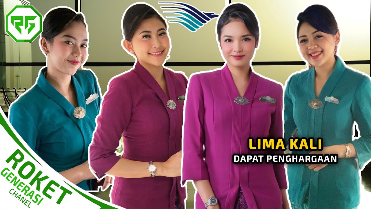 Berkelas, 4 PRAMUGARI TERCANTIK GARUDA INDONESIA