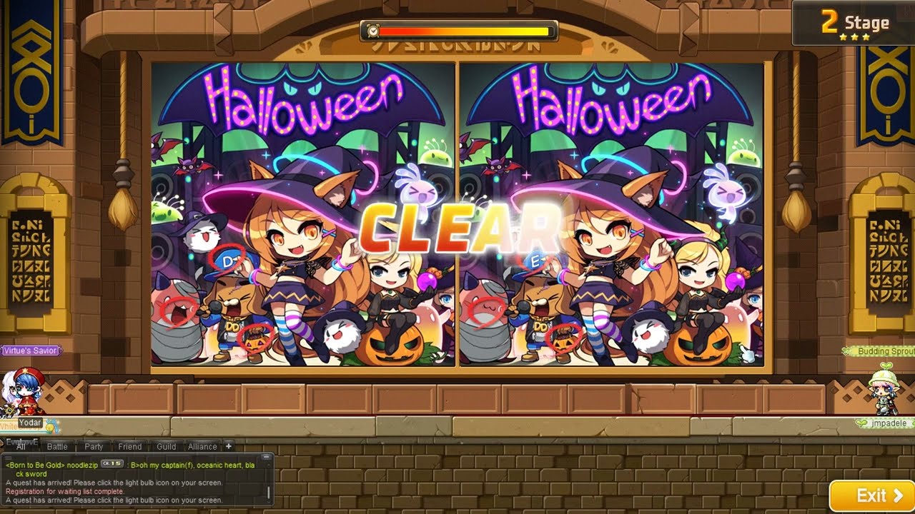 maplestory spot the difference pt 2