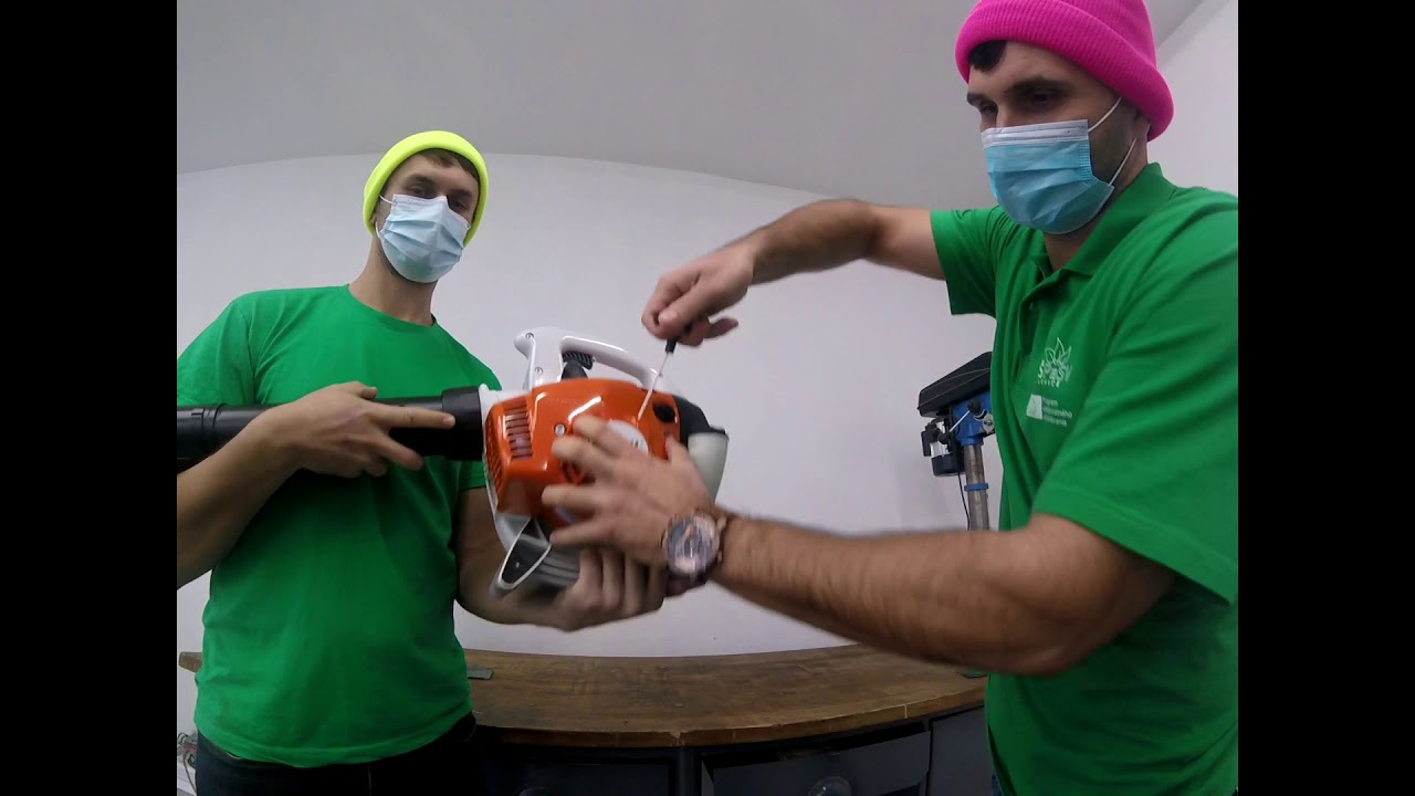Stihl motorový fukár - Stredná odborná škola poľnohospodárstva a služieb na vidieku Levice