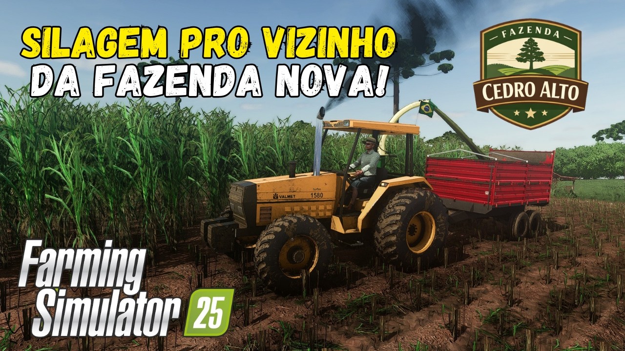 DIA DE AJUDA OS VIZINHOS NA SERIE ROLEPAY - FAZENDA CEDRO ALTO!